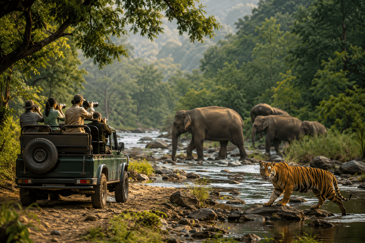 Jeep Safari In Rishikesh