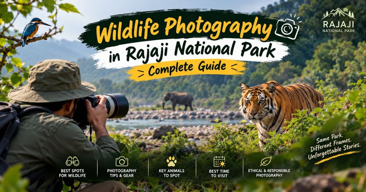 Wildlife Photography in Rajaji National Park: Complete Guide