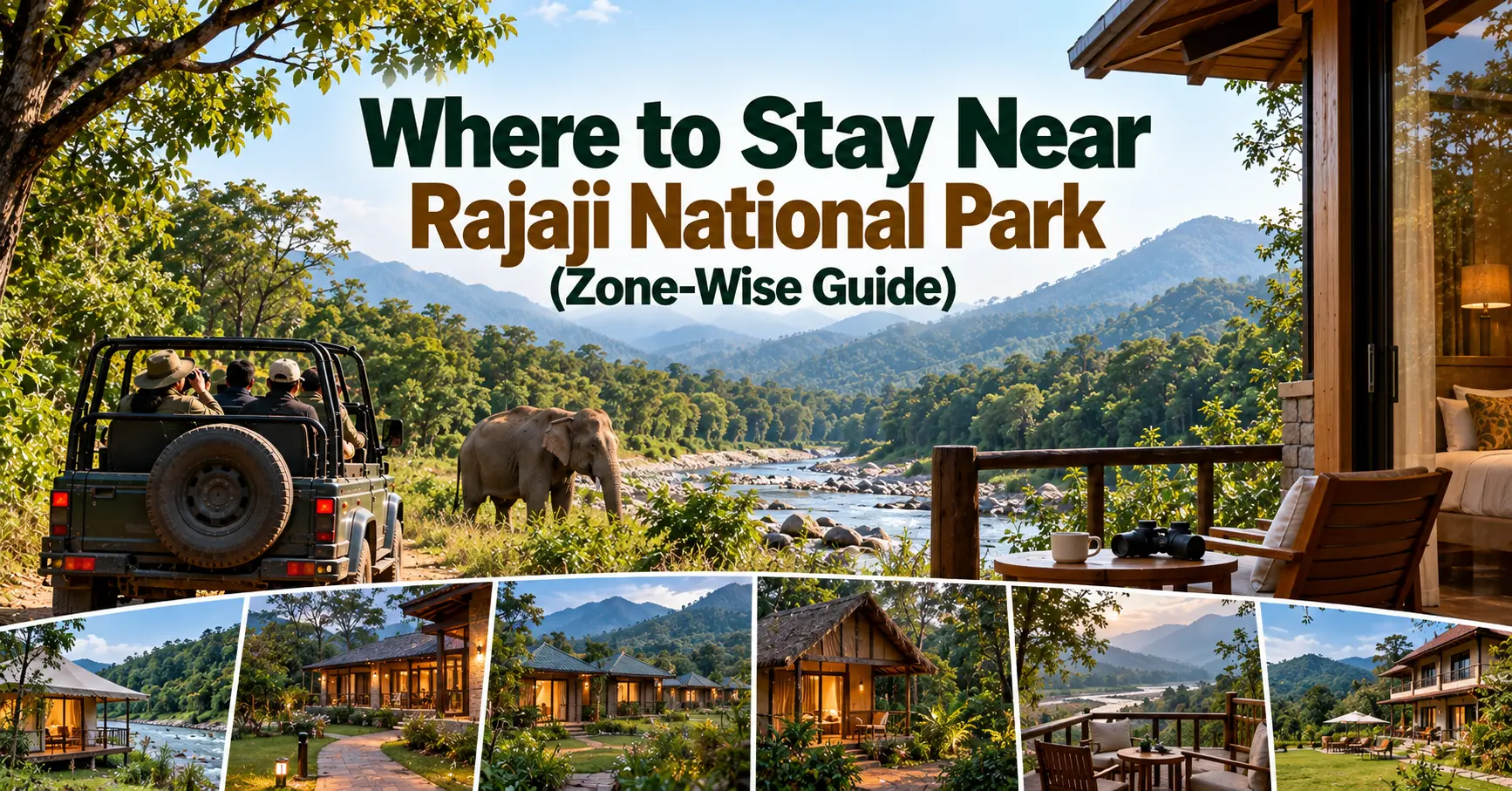 Where to Stay Near Rajaji National Park (Zone-Wise Guide) 1 Where-to-Stay-Near-Rajaji-National-Park.webp