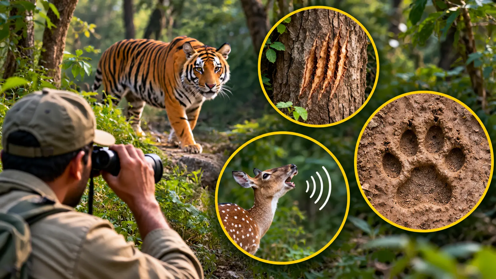 How to Spot a Tiger in Rajaji National Park Tracking Signs, Alarm Calls and Pugmarks